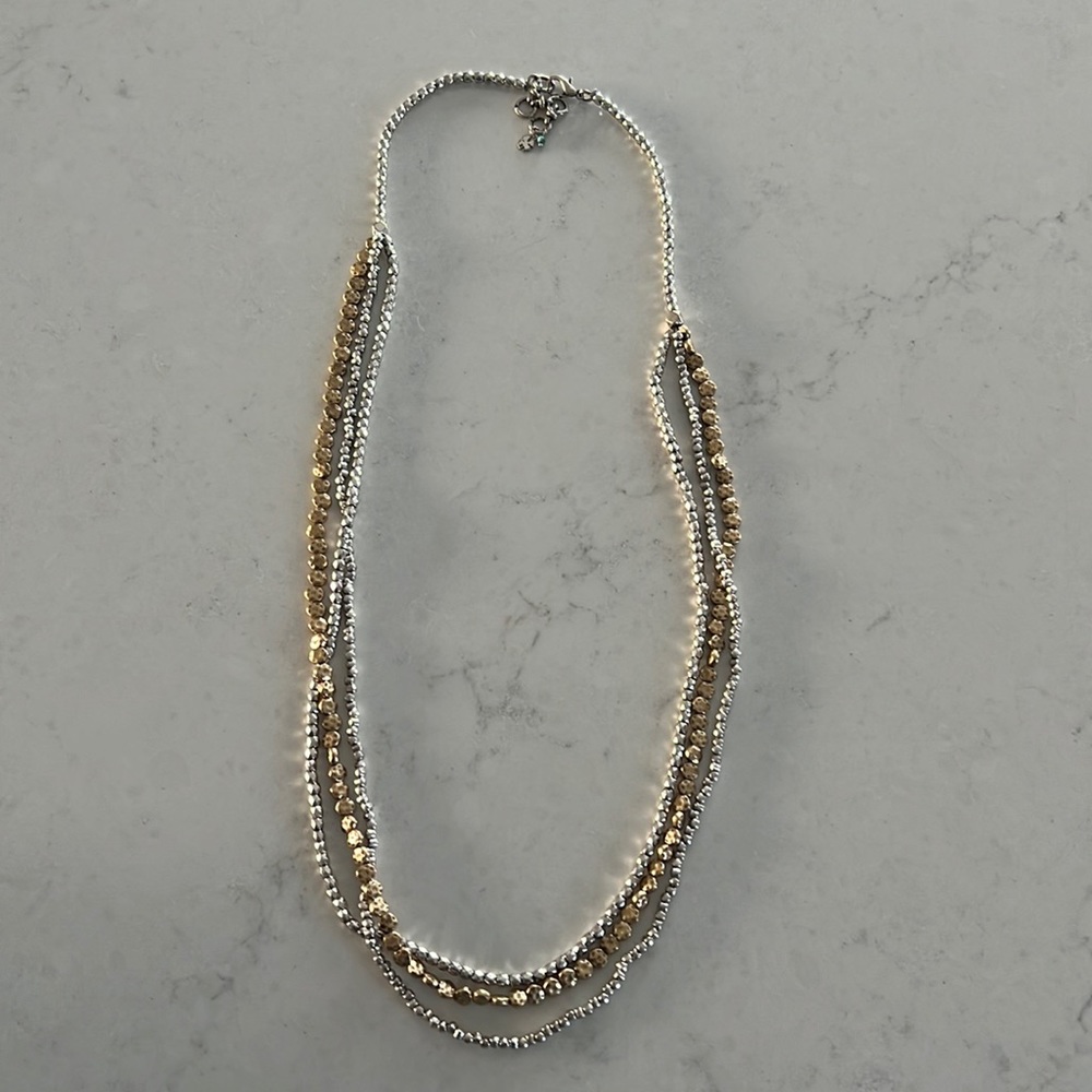 Lucky brand multi strand necklace